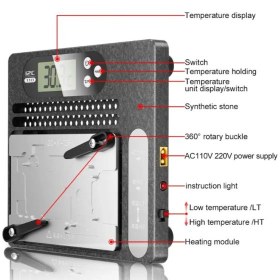 تصویر پری هیتر I2C T18 ماژول آیفون X تا 15 پرومکس ( اصلی ) pre HEATER