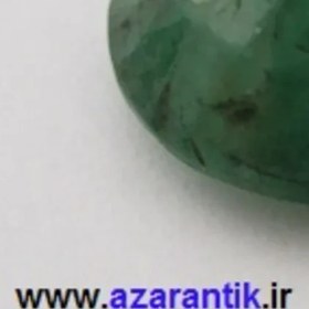 تصویر نگین زمرد معدنی کد 1021 