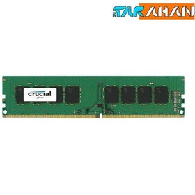 تصویر رم کامپیوتر کروشیال 8 گیگابایت با فرکانس 2400MHz Crucial DDR4 2400MHz 8GB CL17 Desktop Memory