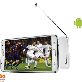 تصویر گیرنده دیجیتال موبایل Tivizen MINI TV DVB/T2 Tivizen mini decoder TV DVB-T2 Android Micro USB