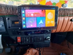 تصویر مانیتور اندروید فابریک وانت زامیاد (نیسان آبی) Fabric Android monitor for Zamiyad van (Nissan blue)