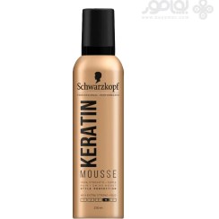 تصویر موس مو سایوس مدل KERATIN حجم 250 میل SYOSS KERATIN MOUSSE 250ML