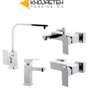 تصویر ست شیرآلات البرز روز مدل فلت 