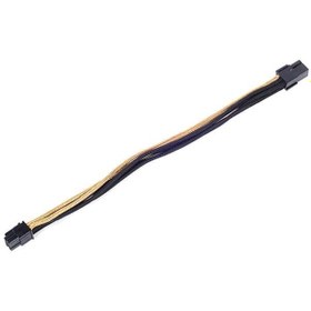 تصویر کابل افزاینده برق کارت‌گرافیک اسلیو سیلوراستون PP07-IDE6BG (6 پین) CABLE power SilverStone PP07-IDE6BG