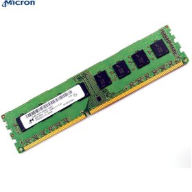 تصویر رم دسکتاپ DDR3L دو کاناله 1600 مگاهرتز CL11 میکرون مدل PC3-12800U ظرفیت 8 گیگابایت 