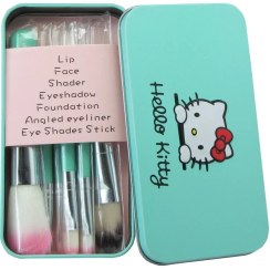 تصویر برس آرایشی مدل هلو کیتی مجموعه 7 تایی 