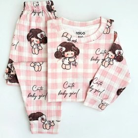 تصویر ست بلوز و شلوار دخترانه کوکو سایز ۸۰ تا ۱۰۰ 