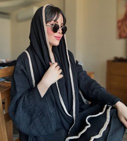 تصویر شال برشکا دور پلنگی 