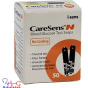 تصویر نوار تست قند خون کرسنس CareSens 