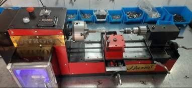 تصویر دستگاه تراش صنعتی CNC 