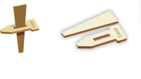 تصویر پین و گوه قالب بندی 