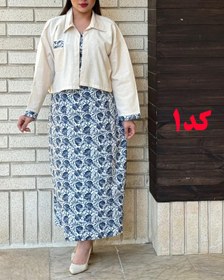 تصویر کت سارافون برگ مدل 6883 