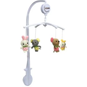 تصویر آویز تخت طرح خرس گیگلز Giggles Bed Hanger Bear Design