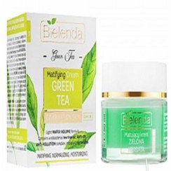 تصویر کرم ابرسان و مات کننده پوست چرب چای سبز بیلندا 