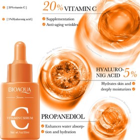 تصویر سرم روشن کننده ویتامین C اورجینال (آنتی اکسیدان) Original Vitamin C lightening serum (antioxidant)