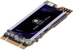 تصویر SSD SATA M.2 2242 500GB Shark Ngff داخلی درایو حالت جامد هارد دیسک با کارایی بالا برای لپ تاپ رومیزی SATA III 6Gb/s شامل SSD 60GB 120GB 240GB 250GB 480GB 500GB (500GB, M.24222) 