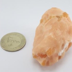 تصویر یه تیکه سنگ کلسیت معدنی 