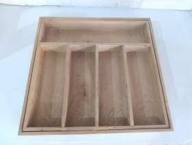 تصویر جاقاشقی چوبی کشویی 