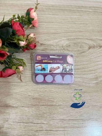 تصویر گوشگیر سیلیکونی ( ژله ای) 4 عددی 