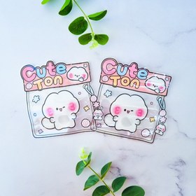 تصویر زیپ کیپ شفاف کیوت 