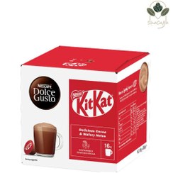 تصویر کپسول قهوه دولچه گوستو کیت کت بسته ۱۶ عددی 