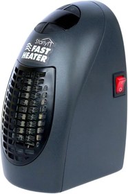 تصویر بخاری برقی ،هیتر برقی فن دار 400 وات، برند Starlyf Starlyf Fast Heater Fan Heater Energy Saving Mini Heater Socket Heater, 400W, Portable and Compact, with Adjustable Thermostat, 180° Rotatable Plug