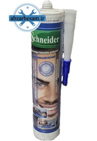 تصویر چسب آکواریوم سیلیکونی شفاف اشنایدر آلمانی Schneider 310ml