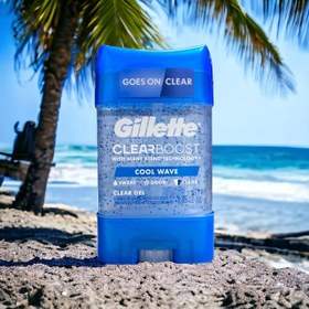 تصویر استیک ژله ای ضد تعریق و دئودورانت مردانه ژیلت Gillette مدل Clear Boost Gillette Clear Boost with Scent Xtend Technology