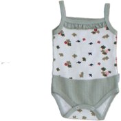 تصویر بادی بندی نوزادی دخترانه طرح سولین به آوران behavaran 