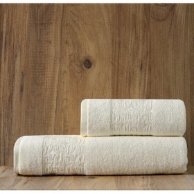 تصویر ست ۲ عددی حوله پنبه‌ای فوق‌العاده نرم اوپولو برند soley | Oppolo | Extra Soft Cotton Eponj Set of 2 Towels