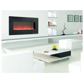 تصویر شومینه برقی دیواری تابان اندازه 110×55 کد 110 