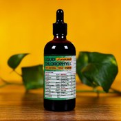 تصویر قطره درمانی کلروفیل پلاس حجم ۱۰۰ میلی لیتر حاوی عصاره اسپیرولینا 