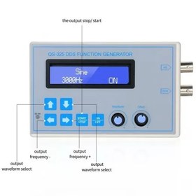 تصویر سیگنال ژنراتور 1hz تا 65khz مدل پرتابل دیجیتال برند kia signal generator