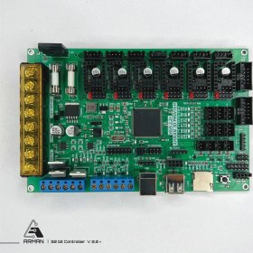 تصویر برد کنترلر 32بیتی پرینتر سه بعدی Arman ورژن2.2+ 