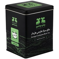 تصویر چای دو قوچ سیاه خارجی هل دار - 450 گرم 