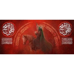 تصویر کتیبه مخمل محرمی کد ۰۵۰۱۶۷ 