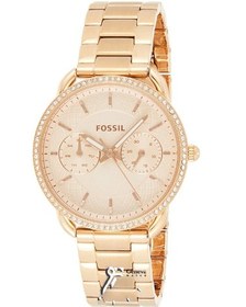 تصویر مچی استیل رزگلد فسیل 