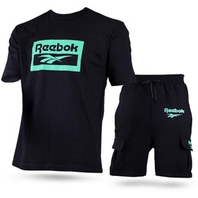 تصویر تیشرت و شلوارک مردانه ReBlack-G مدل 3176 