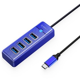 تصویر هاب ۴ پورت USB Type-C مدل ORICO PW4U-C3 ORICO 4-in-1 USB Hub PW4U-C3