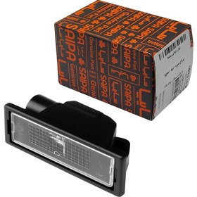 تصویر چراغ پلاک تیبا برند سایپا 