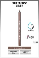 تصویر خط چشم قهوه ای Note Cosmetics | EPL SILK TATTOO اورجینال 