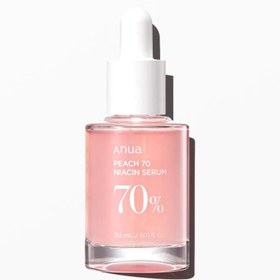 تصویر سرم روشن کننده آنوا هلو و نیاسینامید Anua PEACH 70% NIACINAMIDE SERUM