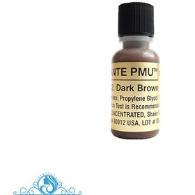 تصویر رنگ جادویی دارک براون (kp-12) Dark brown 