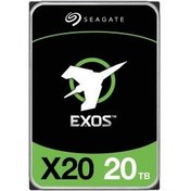 تصویر هارد اینترنال سیگیت Seagate Exos X20 ST20000NM007D 20TB Seagate Exos X20 ST20000NM007D 20TB Internal Hard Drive