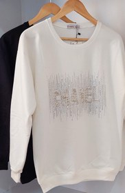 تصویر دورس دو نخ طرح chanel نگین دار بزند اسمارا ترک - مشکی 