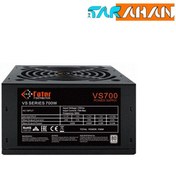 تصویر منبع تغذیه کامپیوتر فاطر مدل VS700 80 Plus Silver توان 700 وات FATER VS700 80 Plus Silver 700W Power Supply