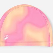 تصویر کلاه شنا دکتلون نابایجی-NABAIJI Fabric pool cap-صورتی 