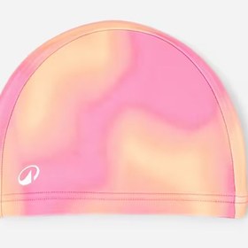 تصویر کلاه شنا دکتلون نابایجی-NABAIJI Fabric pool cap-صورتی 