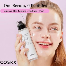 تصویر بوستر سرم تقویت کننده ۶ پپتید کوزارکس 150 میل COSRX serum The 6 Peptide Skin Booster