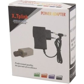 تصویر آداپتور برق X-Tplink GSSY-0910 9V 1A X-TPLINK GSSY-0910 9V 1A POWER ADAPTER